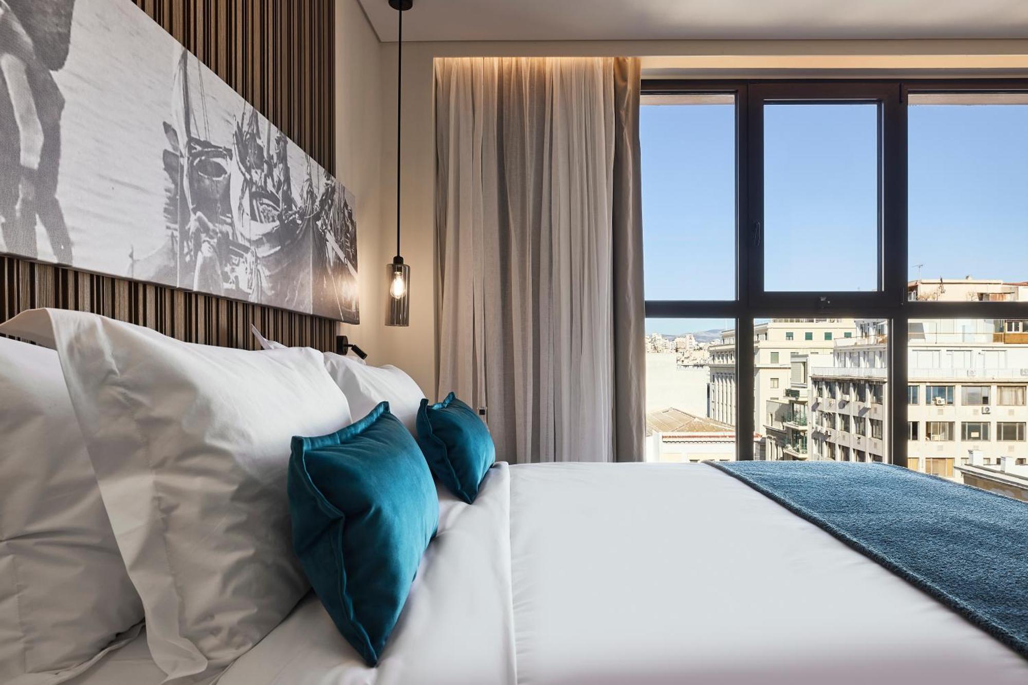 Athenarum Portus Life & Style Hotel بيرايوس الغرفة الصورة