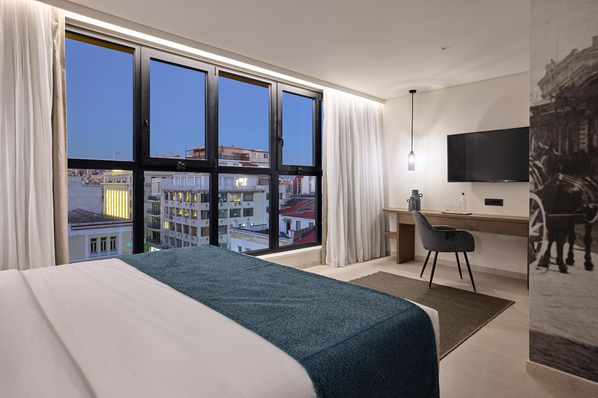 Athenarum Portus Life & Style Hotel بيرايوس الغرفة الصورة